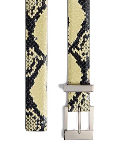 Khaite Medium Manhattan Belt In Neutral