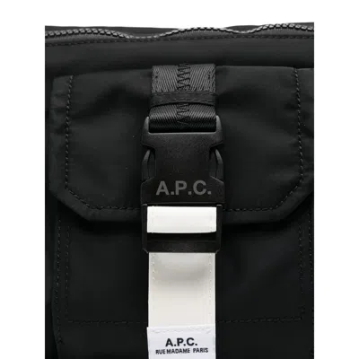 A.p.c. Treck Zipped Shoulder Bag In Pink