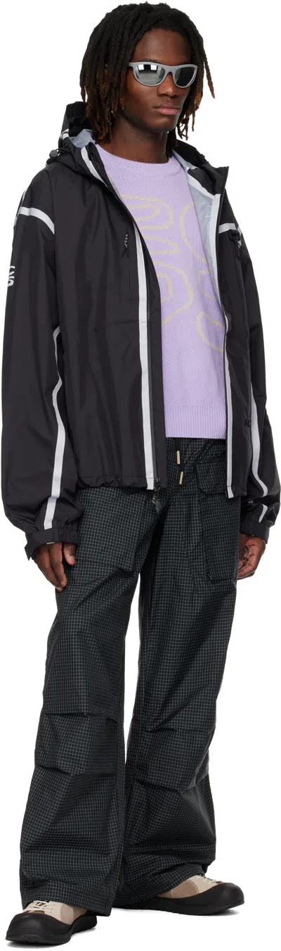 Rcos Black Sequoia Shell Jacket In Black