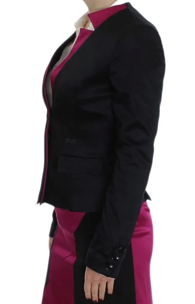 Exte Stretch Blazer Jacket In Black