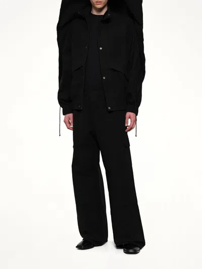 Egonlab Back Fold Track Jacket In Black