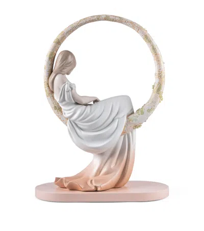 Lladrò Lladró In Her Thoughts Sculpture In Multi