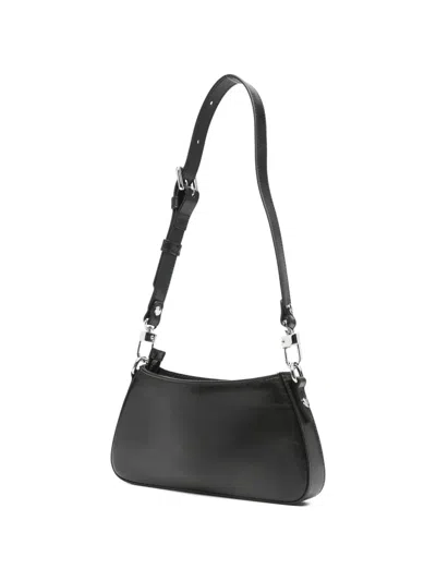 Vivienne Westwood Tasha Shoulder Phone Bag Faux Leather Black-3d-orb