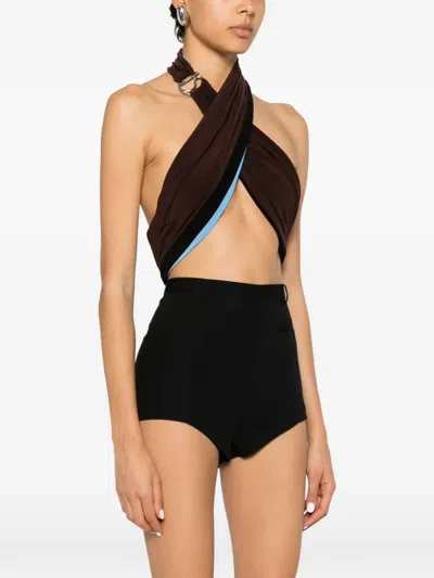 Coperni Halterneck Top In Multi
