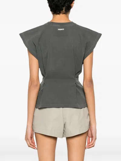 Coperni Zero Waste Adjustable T-shirt In Gray