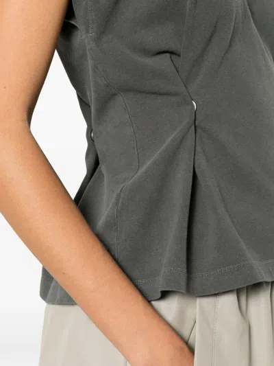 Coperni Zero Waste Adjustable T-shirt In Gray