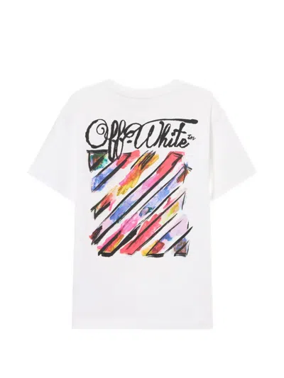 Off-white Logo-print T-shirt In White
