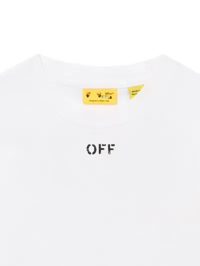 Off-white Logo-print T-shirt In White