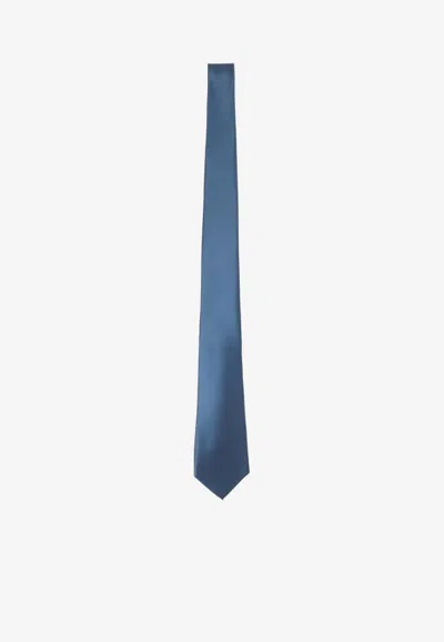 Kiton Elegant Silk Tie For Men In Brown