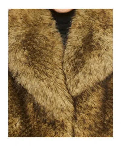 Stand Studio Lapel Jacket In Brown