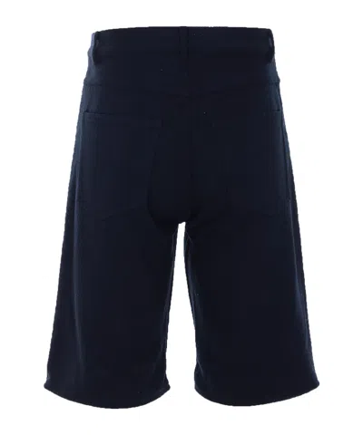 Auralee Belt Loop Shorts In Blue