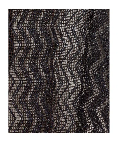 Missoni Zigzag Patterned Blouse In Gray