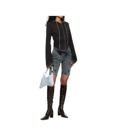 Knwls Razr Shoulder Bag In Black