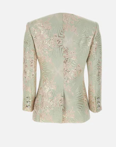 Jacques Wei Long Sleeve Casual Jacket In Multi