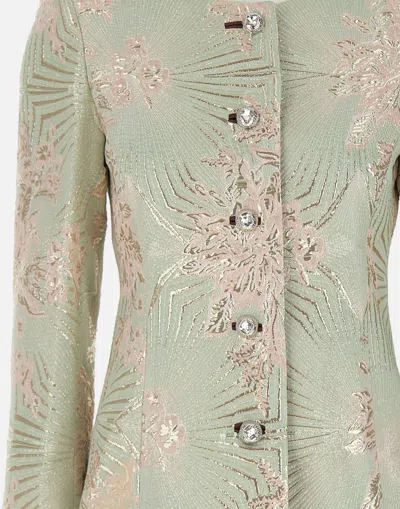 Jacques Wei Long Sleeve Casual Jacket In Multi