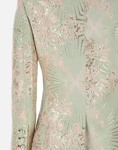 Jacques Wei Long Sleeve Casual Jacket In Multi