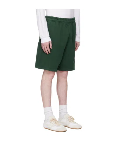 Entire Studios Standard Sweatshort College Green In Green