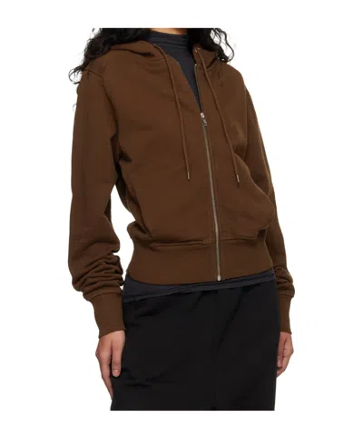 Entire Studios Drawstring Hooded Sweatshirt In Neutral