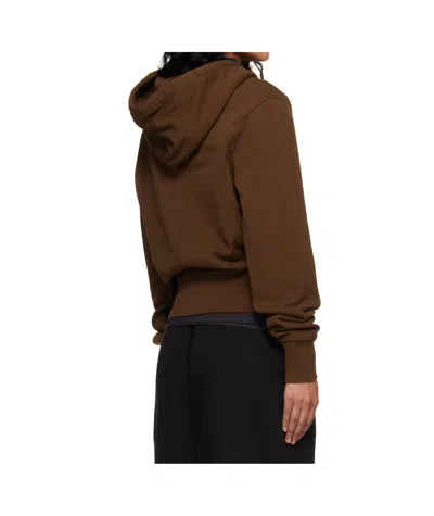 Entire Studios Drawstring Hooded Sweatshirt In Neutral