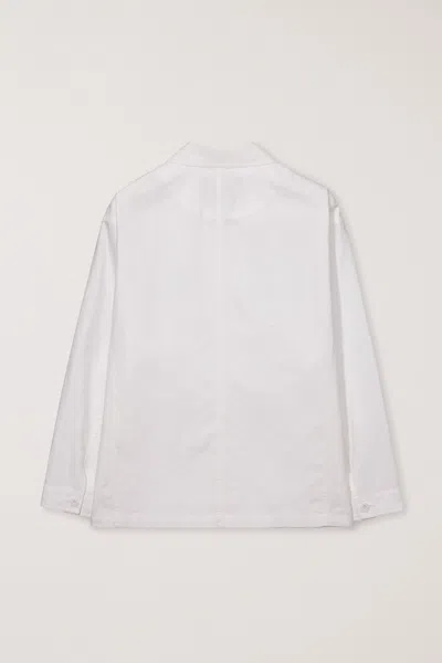 Dunst Patch-pocket Relaxed Jacket In White