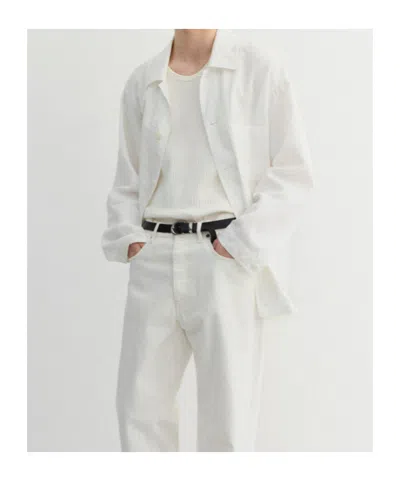 Dunst Patch-pocket Relaxed Jacket In White