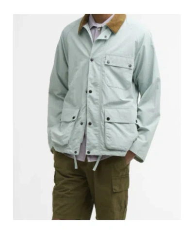 Barbour Modified Solway Showerproof Jacket In Blue