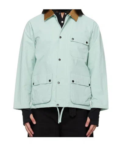 Barbour Modified Solway Showerproof Jacket In Blue