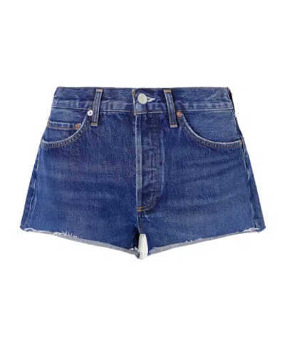 Agolde Mila Short In Blue