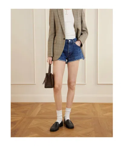 Agolde Mila Short In Blue