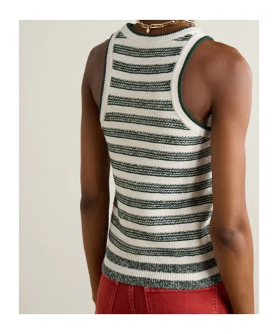 Veronica Beard Striped Vest In Multi