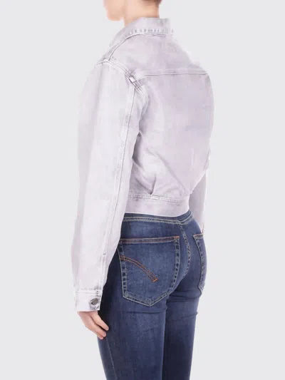 Carhartt Arca Buttoned Pocket Denim Jacket In Gray