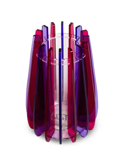 Vesta Small Iride Modular Vase In Multi