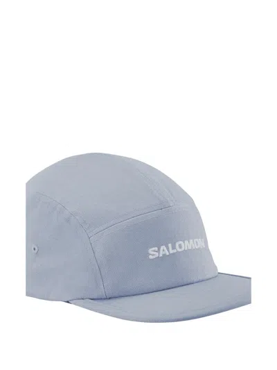 Salomon Logo-print Five-panel Baseball Cap In Pattern