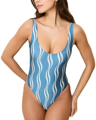 Solid & Striped The Hailey One-piece In Blue