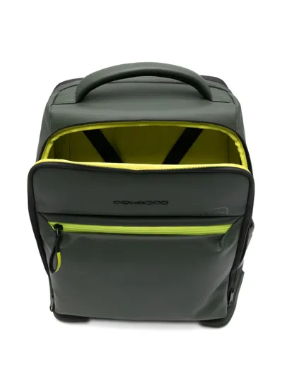 Piquadro Green Backpack In Red