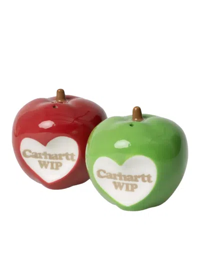 Carhartt Apple-shaped Salt And Pepper Shakers In Multi
