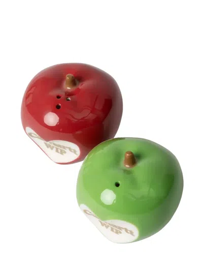 Carhartt Apple-shaped Salt And Pepper Shakers In Multi
