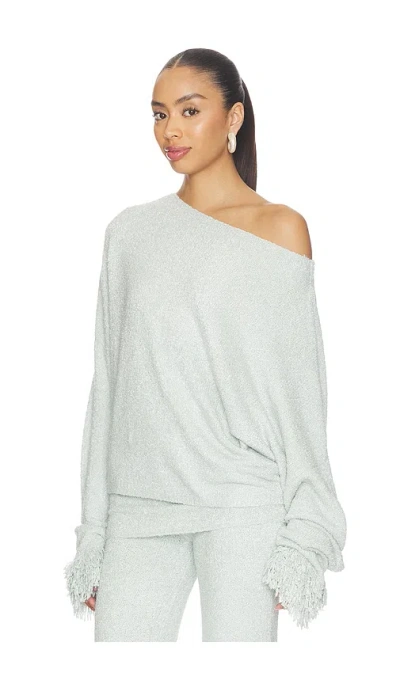 Aya Muse Azula Top In White