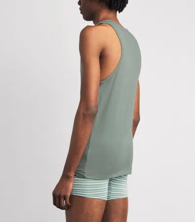 Calvin Klein Stretch-cotton Vests In Multi