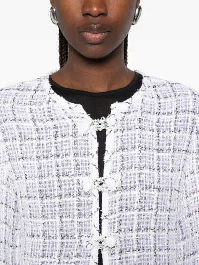 Liberowe Check-pattern Coat In Red