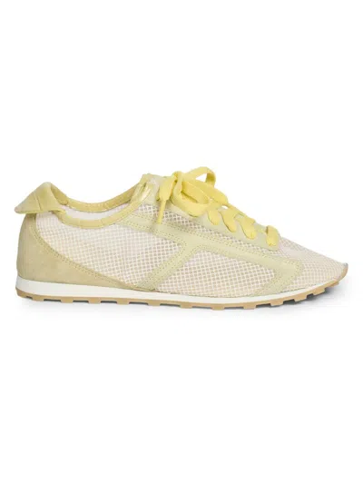 Jacquemus Low Top Sneakers Suede Mesh Rubber Sole In Animal Print