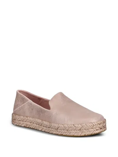 Toms Metallic Flat Espadrilles In Multi