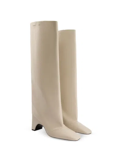 Coperni Bridge Knee-high Boots In Neutral