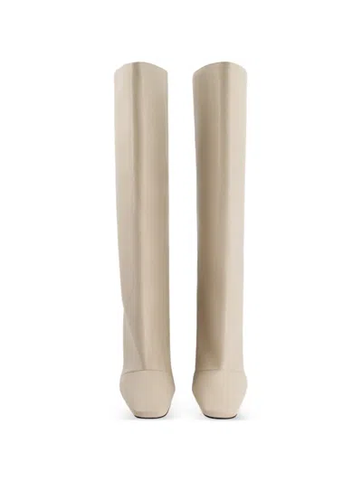 Coperni Bridge Knee-high Boots In Neutral