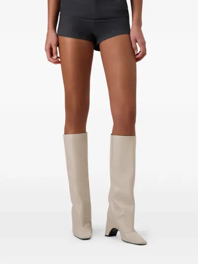 Coperni Bridge Knee-high Boots In Neutral