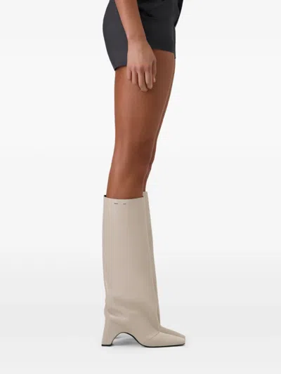 Coperni Bridge Knee-high Boots In Neutral