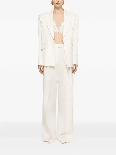 Nissa Oversized Blazer In White