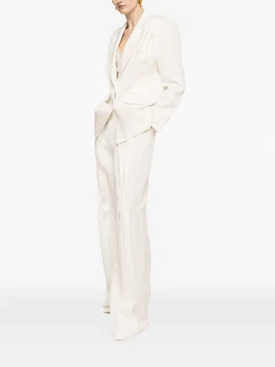 Nissa Oversized Blazer In White