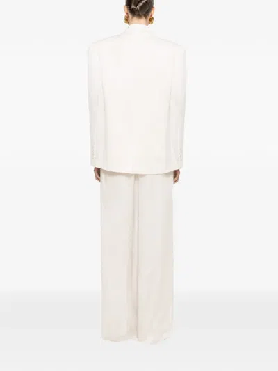 Nissa Oversized Blazer In White