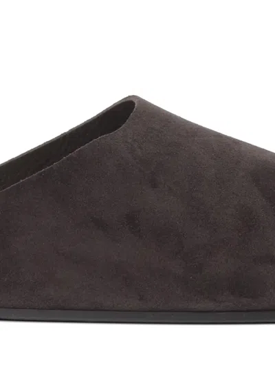 The Row Hudson Two Slip-ons In Brown